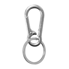 Silver Caraquin O-ring Holder Doll Prop Car Key Keychain Production / 은색 비너 O링 홀더 인형 소품 차키 열쇠고리 제작