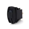 Prise USB 12V - USB Motorcycle Rocker Switch - for Rocker Switch 12V-Car/Motorcycle USB Charger,Car Dc 12V-24V Blue Led Dual USB Carling Arb Rocker Switches 5V 3.1A