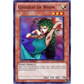 Yu-Gi-Oh! - Goddess of Whim GLD4-EN008 Common Gold Series 4