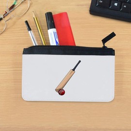 Azeeda 'Cricket Bat & Ball' Pencil Case (PC00043855)