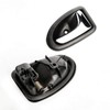 LST Door Handle Set Inside Left Right Black Chrome