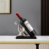 ELEGANTZ Modern Wine Bottle Holder – Decorative Elephant Design with