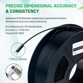 iPROSPECT 3D Pen Filament Refills PLA, Total 328 Feet, 20 Bright Rainbow Colors, Each Color 16.4 Feet (5 Meters), PLA Filament 1.75mm for Most 3D Pens, Easy to Use, High Compatibility