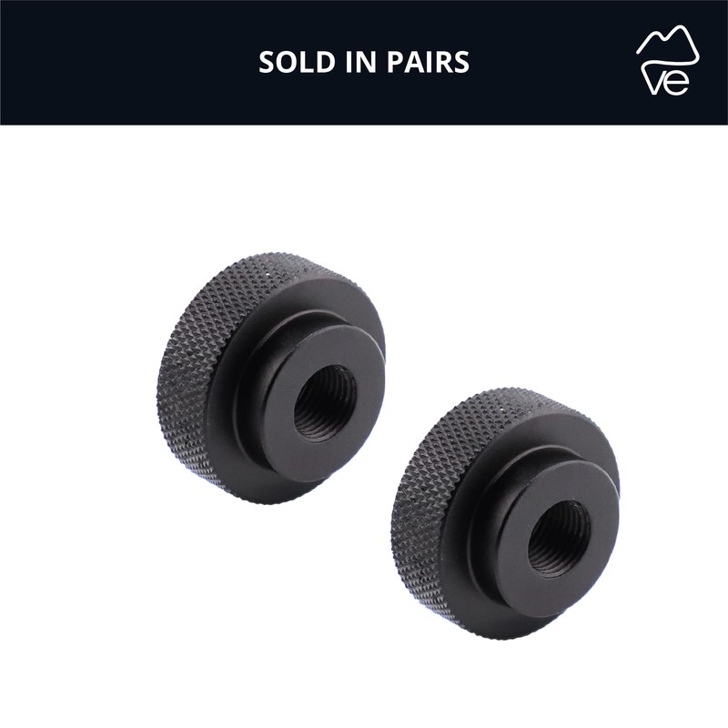 VanEssential Venture L-Track Fastening Knob Single Stud Bolt M8 x