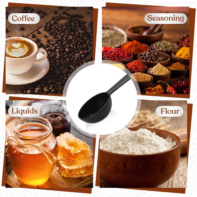 KOLIBROX Coffee Measuring Scoop for Perfect Your Coffee Experience. This