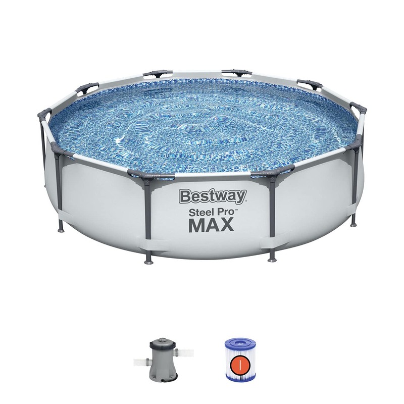 Bestway Steel Pro MAX 10 Foot x 30 Inch Round