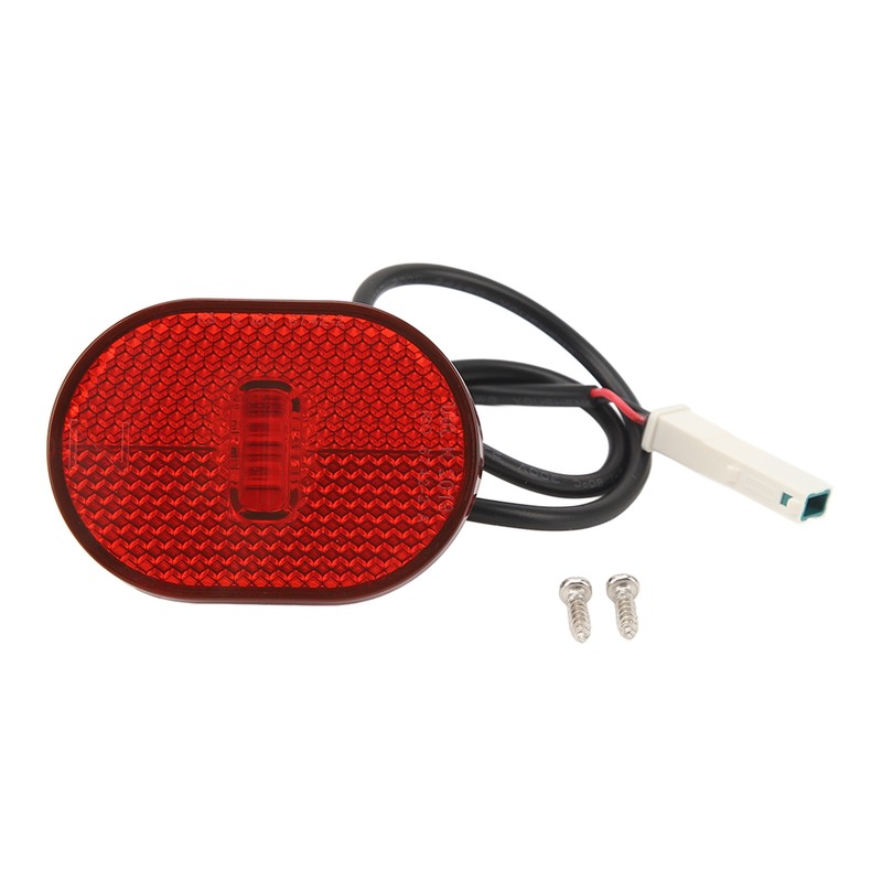Electric Scooter Rear Tail Light Easy To Install Waterproof Lightweight