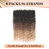 Long Deep Faux Locs Crochet Hair for Black Women 8