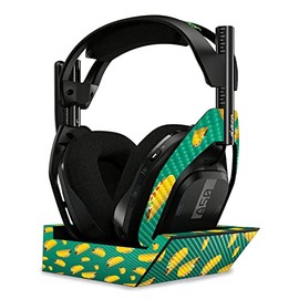 MightySkins Carbon Fiber Skin Compatible with Astro A50 Wireless Headphones + Base Station (Gen 4) - Tacos | Protective, Durable Textured Carbon Fiber Finish | Easy to Apply | Made in The USA