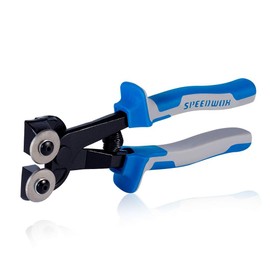 SPEEDWOX Tile Nipper, Roller Type, Roller Nipper, Tile Scrap Included, Premium Carbide Tip, Mosaic Cutting, Glass Cutter, Tile Cutter, Mosaic Cutter, Stained Glass, Construction Tools, for Craftsmen, Professional Nipper