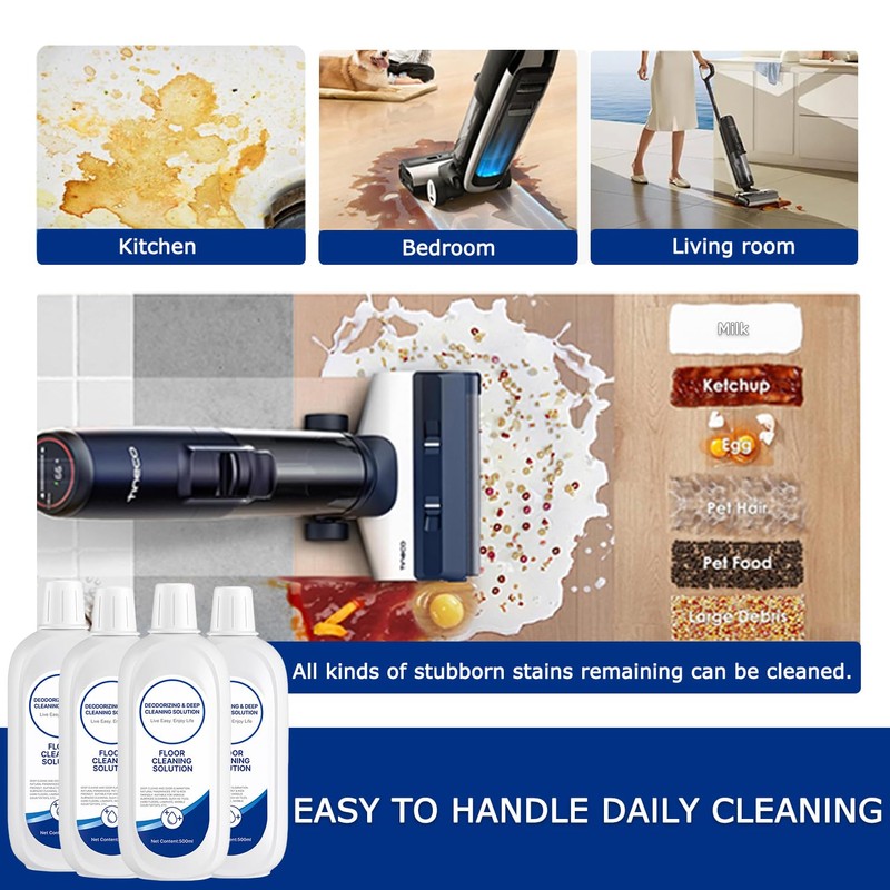 Floor Cleaning Solution Compatible with Tineco Floor Cleaner Solution Deep