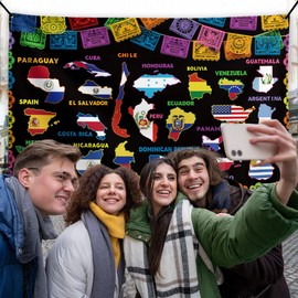 Hispanic Heritage Month Decorations Latin American Banner Spanish Classroom Decorations National Hispanic Heritage Month Decorations for Classroom Home