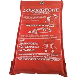 Fire Blanket 1 x 1 m with Cover