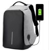 COOLSHT Mochila Antirrobo Urbana Usb Compartimento Laptop Color Gris Oscuro