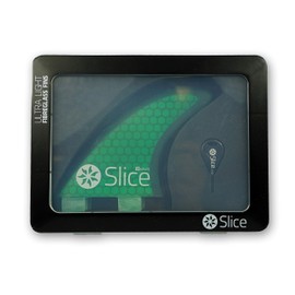 Northcore Surfing and Watersports Accessories - Slice Ultralight Hex Core S5 FCS Compatible Surfboard Fins - Red