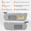 JDMON Sun Visor Pair Left Driver and Right Passenger Side
