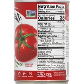 Dei Fratelli Pizza Sauce from All-Natural Vine-Ripened Tomatoes - No Water, No Paste, Non-GMO, Gluten-Free (15 oz. Cans, 12 pack)