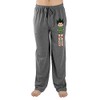 Mens Grey Hunter X Hunter Anime Cartoon Sleep Pajama Pants-3XL