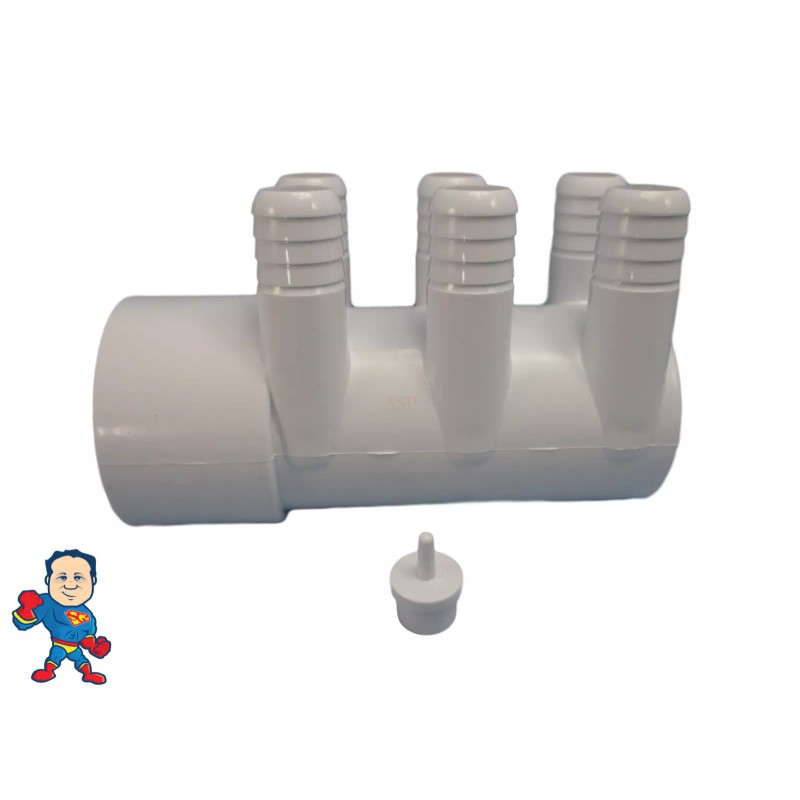 American Spa Parts Manifold Hot Tub Spa 2" with (18)