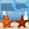 Aceite Bronceador Corporal De Coco Resistente Al Agua 120ml
