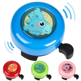 VICTGOAL Bike Bell for Kids with Loud Clear Sound, Bicycle Bell Scooter Bike Horn Ringtone Alert Cute Cycling for Toddler Children Boys Girls (Blue)