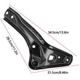 Mulcoll 2Pcs Left & Right Side Grille Brackets Set Compatible for Toyota Sequoia 2008-2022 & for Toyota Tundra 2010-2013 Grille Brackets Replaces# 531170C030 531180C030 TO1207103 TO1207104