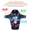 Chooee MTB Mudguard, Mountain Bike Mudguard Rear/Front, Bicycle Mudguard Fit