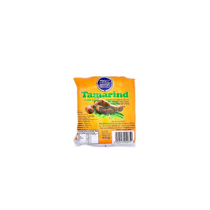 Heera - Tamarind with Seeds - 400g - (Pack of