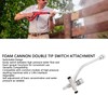 Stainless Steel Foam Cannon Dual Connector for High Pressure Washer