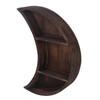 Moon Shelf Room Decor Wall Mounted Crescent Moon Shelf Wooden