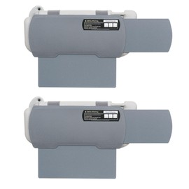 TFY Car Sun Visor Extender for Windshield and Side Window, Sunshade, Anti-Glare and UV Rays Blocker for Driver and Passenger, 2 Pieces (Gray)