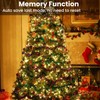 GARITE Christmas Tree Lights, 6.6FT x 16Line 400LEDs Xmas Tree