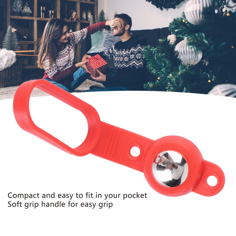 Magnetic Stud Finder Portable Soft Grip Red Magnet Positioning Stainless