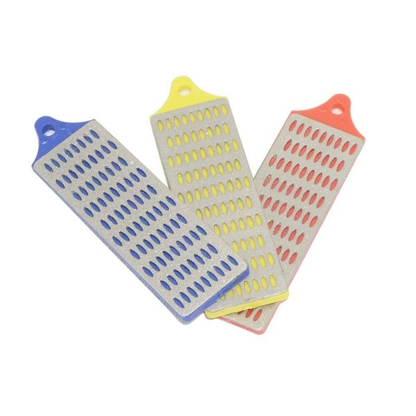 tooloflife 3PCS Diamond Stone Sharpening Set Sharpen Stone Sharpener Whetstone