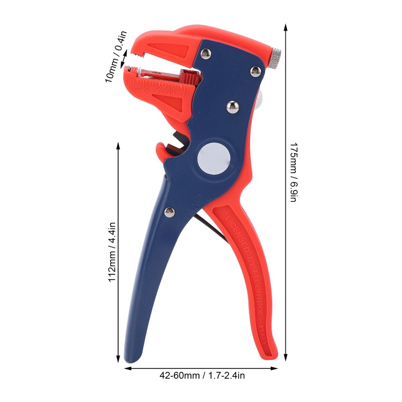 Automatic Wire Stripper Carbon Steel Adjustable Multifunctional Incisive Cable Stripper