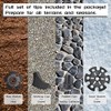 TheFitLife Trekking Poles Accessories Set - Rubber Replacement Pole Tip