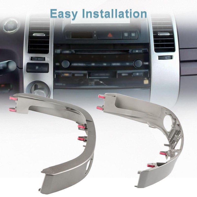 VANJING Pair Center Dash A/C Outlet Vent Trim Panel, Center