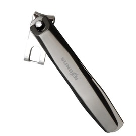 360° Rotating Nail Clippers for Seniors, Long Handle Fingernail Clippers for Men and Women, Ergonomic Easy Grip, Toenail Clippers for Thick Nails, SUNDEN SD1444