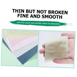 minkissy 400pcs Face Oil Blotting Sheets Natural Oil Absorbent Paper for Daily Use