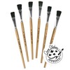Creativity Street Easel Brushes, Short Handle, 0.5", 8.5" Long, 6