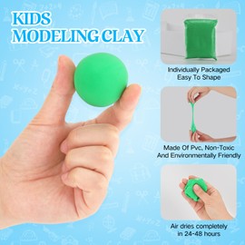 1.1LB Foam Clay, Air Dry Clay for Adults, Orange Air Dry Ultra Light Clay, Non-Toxic, Non-Sticky, Ideal Gift for Boys and Girls