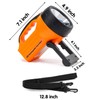 WASING 10 Watt 1000 Lumens LED Rechargeable Spotlight Flashlight