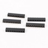 Sourcingmap 5pcs Straight Single Row 2mm Pitch 10 Pins Connector