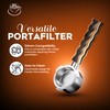 Generic Brew Dreams 54mm Bottomless Portafilter with 2 Ears -