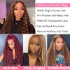 ACIWP Deep Wave Lace Front Wigs Human Hair 13x6 HD