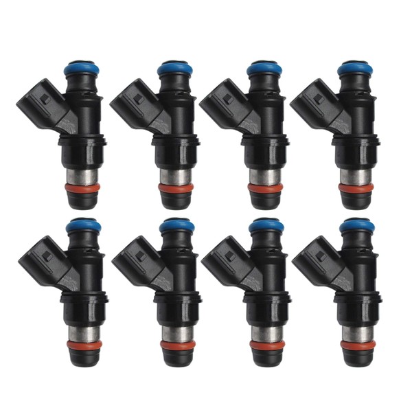 8Pcs 4 Holes Fuel Injector Rebuild Kit for Chevy Express