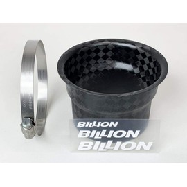 BILLION BSD075-FN005 Super Racing Air Funnel, Carbon, 3.0 inches (75 mm)