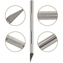 Vinyl Wrap Tool Kit for Car Wrapping & Wallpaper 5 Piece Professional Window Tint Kit with Felt Edge Squeegee, Steel Scraper & 4 Inch Applicator