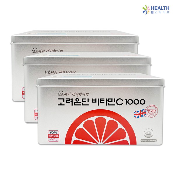 Korea Eundan Vitamin C 1000 (600 tablets x 3) Fatigue