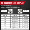 Racewill 1/2" Flat Face ISO 16028 to Ag ISO 5675